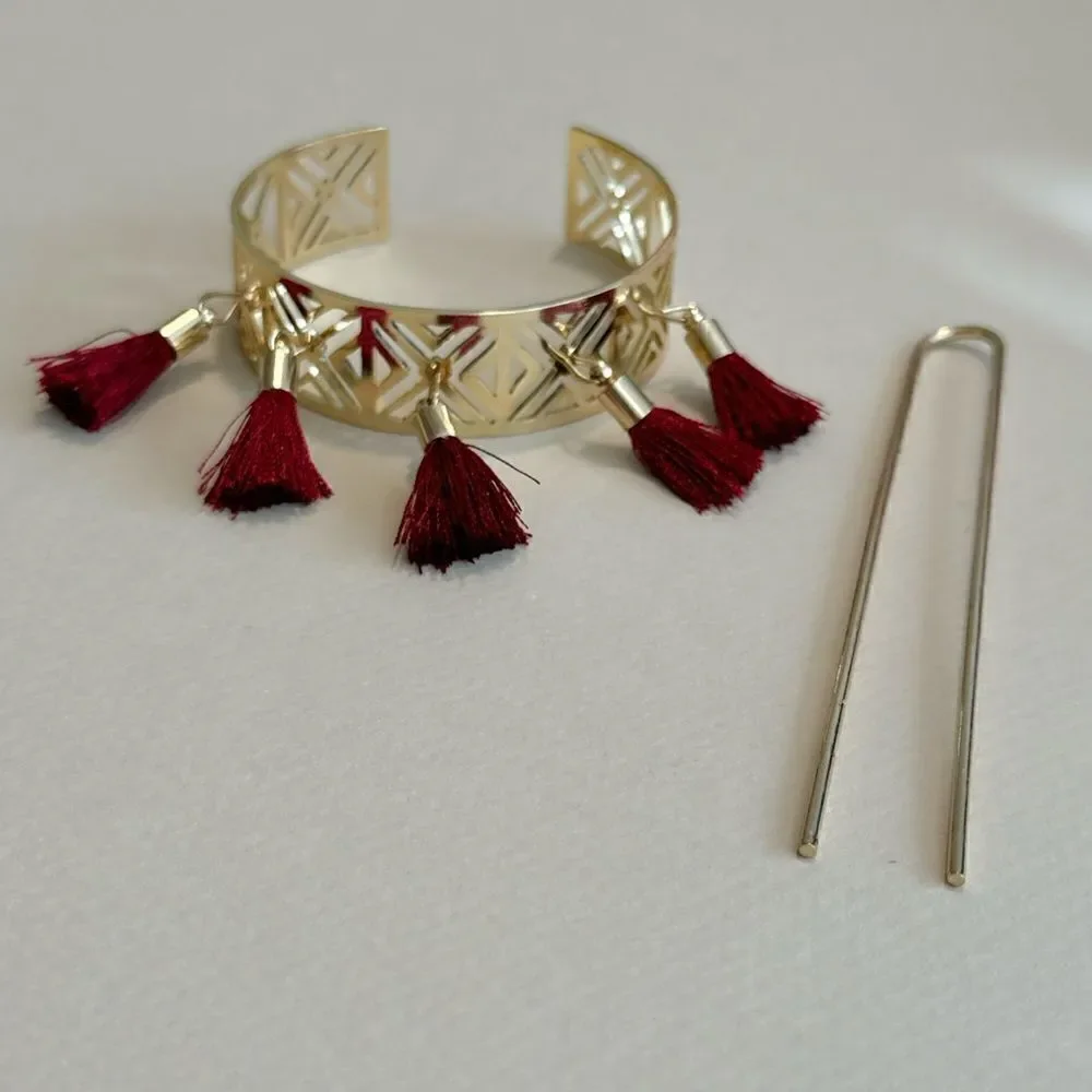 Boho hair clip #1427